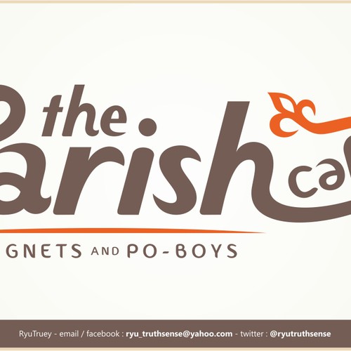 The Parish Cafe needs a new sinage Diseño de Zendy Brand