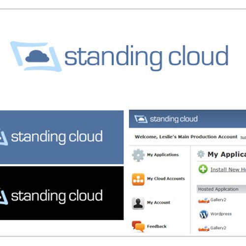 Papyrus strikes again!  Create a NEW LOGO for Standing Cloud. Réalisé par ModuleOne