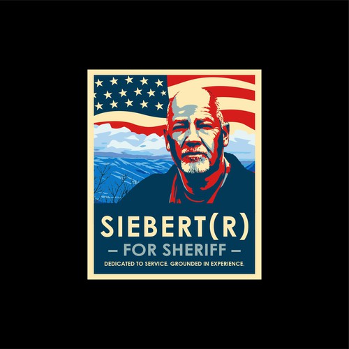 "Siebert for Sheriff" winning 