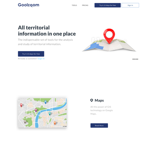 Landing page design contest entry by RedTomatoo
