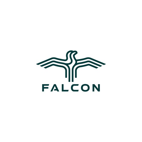 Falcon Sports Apparel logo Design by Owlskul