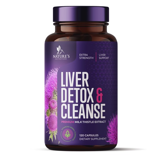 Natural Liver Detox & Cleanse Design Needed for Nature's Nutrition デザイン by gs-designs