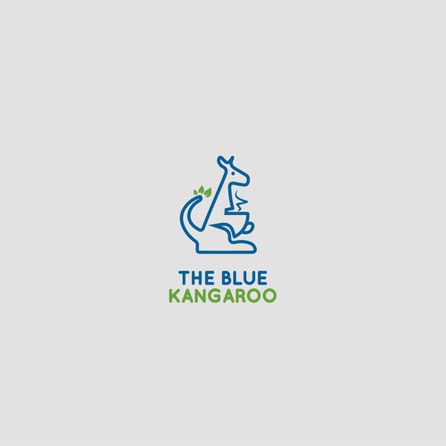 The Blue Kangaroo Cafe's quest for BRAND and Identity. Design by VSS Design