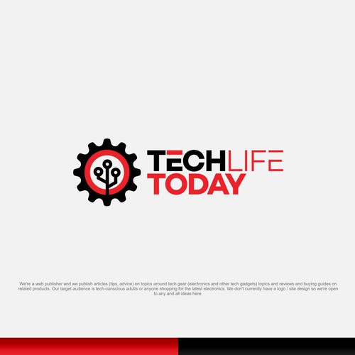 Tech Life Today Logo Design by Chilmi Fahruzi