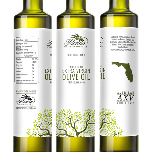 Olive Oil Bottle Label Ontwerp door Nanoz Abdi