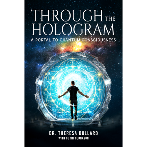 Futuristic Book Cover Design for Science & Spirituality Genre Design by H-Izz Design