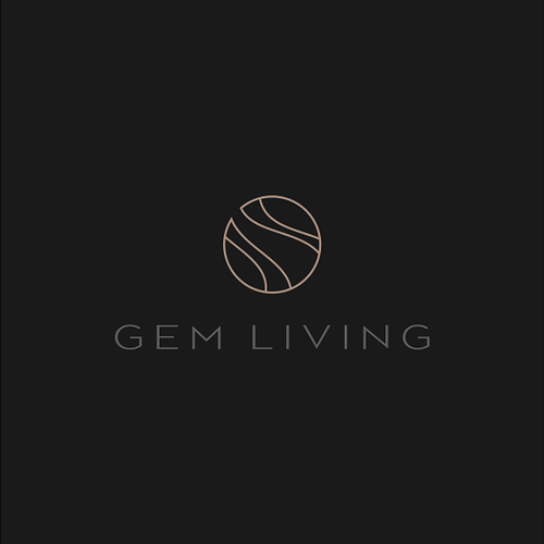 Geometrical, minimalist, modern brand design for Gem Living Design by vulv