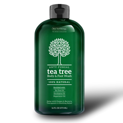 Create a Winning Product Label for our Tea Tree Body Wash!! Design by Nirmana92