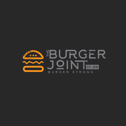 Classic, Clean and Simple Logo Design for a Burger Place.. Design by -NLDesign-