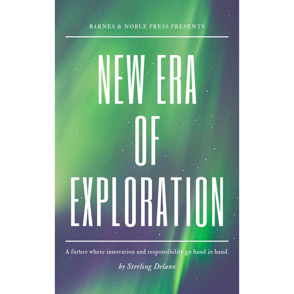 Book cover about future visions and how to connect responsibility and innovation.