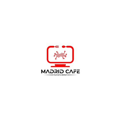 Logo for Madrid Cafe & Games Design by kusuma®