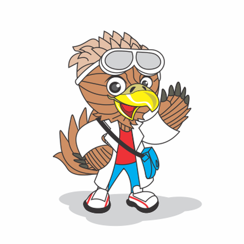 Kid Friendly Hawk Mascot That Will Promote Hawks Rising To Excellence 