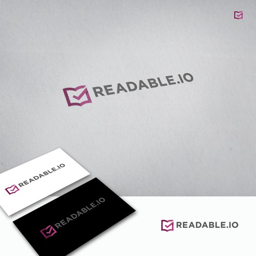 Designs | Create a typographic logo and an icon for Readable.io! | Logo ...