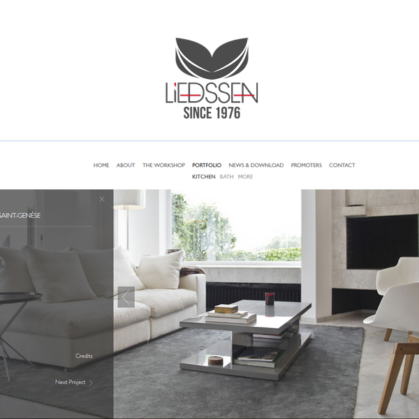 Logo for a bespoke kitchen and interior manufacturer