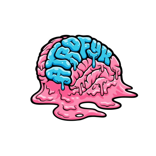 SPECULATORさんのHelp me melt brains with a logo representing my internet personaデザイン