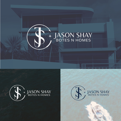 Boats N Homes - Two Careers - Realtor and Fishing Guide Service Design by JcaraxGD