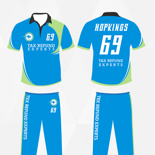 Cricket Team Jersey Design by JesusChez