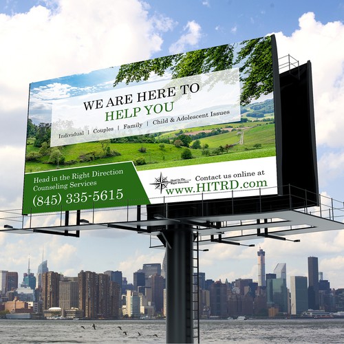 Therapy billboard Design by BrainStorm.