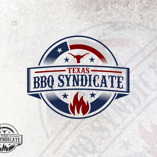 Help Texas BBQ Syndicate with a new logo Diseño de dinoDesigns