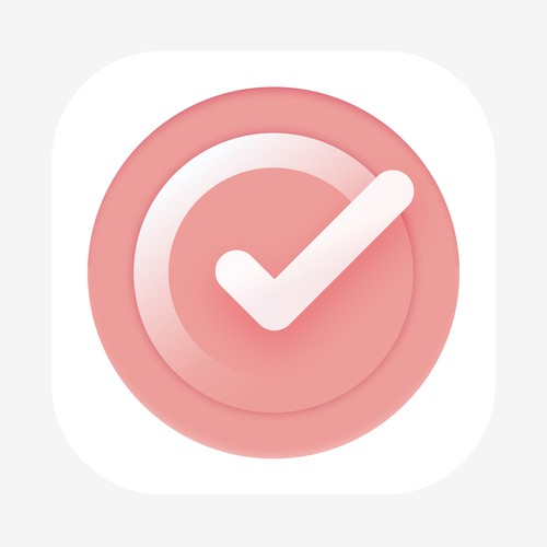 Design an app icon for a simplistic productivity app Design by perpetualmotions✷