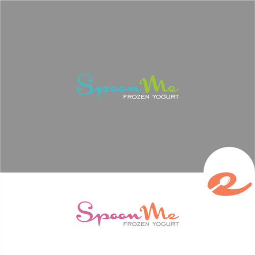 Create a trendy logo for a new Frozen yogurt shop! Spoon Me Yogurt Design by farmerNIGHT