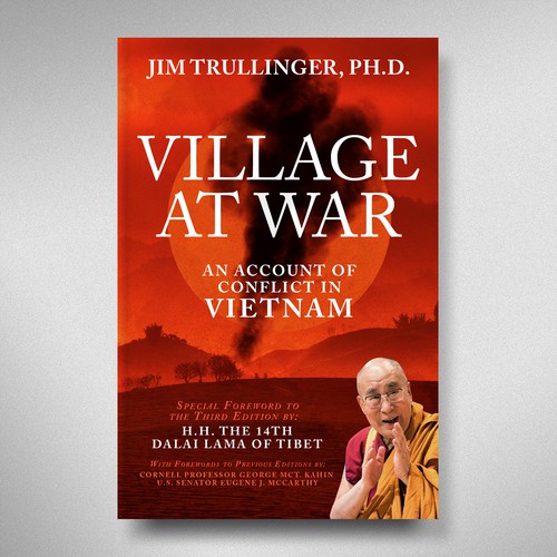 Diseño de Cover for Third Edition of Classic Work on the Vietnam War. Special Foreword by H.H. the Dalai Lama. de Sam Art Studio