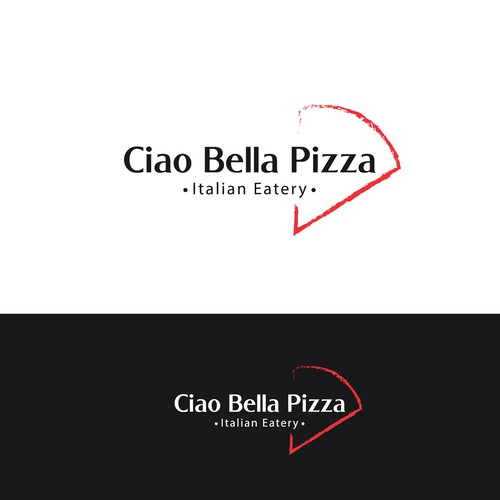 Ciao Bella Pizza Logo Design réalisé par desi9nart