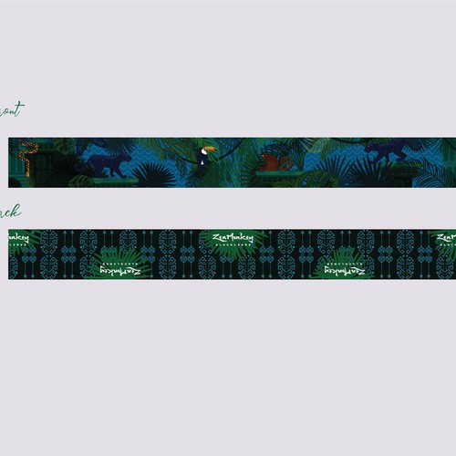 Slackline Webbing Pattern Design by ✦ORNEI✦