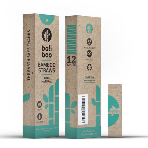 Awesome Packaging design for Bali Boo Design by znakovanj