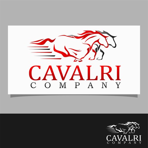 logo for Cavalry Company Design por Eighteen_fingers