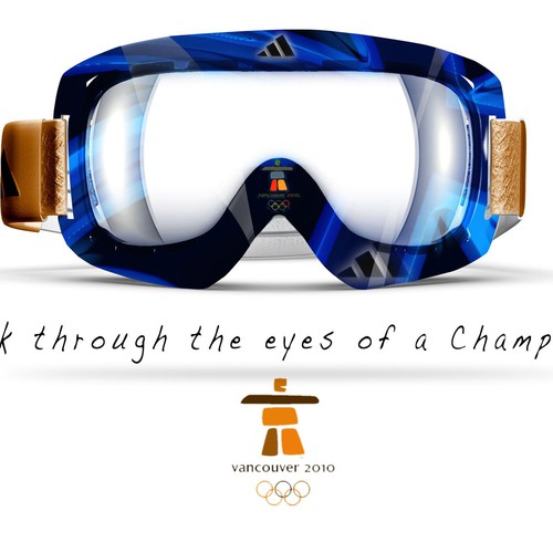 Design adidas goggles for Winter Olympics Design by eagleye