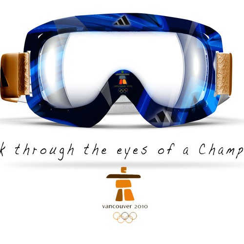 Design adidas goggles for Winter Olympics Diseño de eagleye