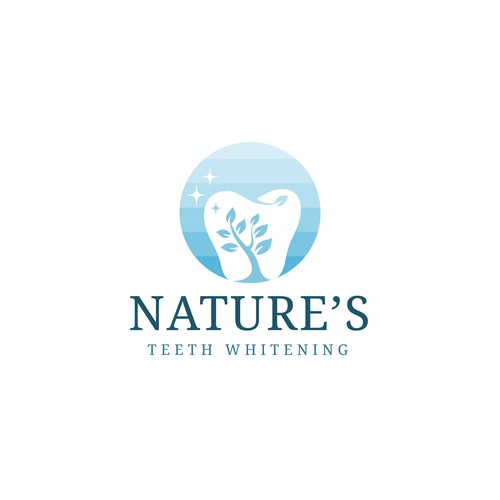 Nature's Teeth Whitening - Needs a Natural Company Logo Design by Creative Selection