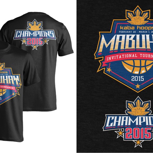 Create a college nba tshirt design for a boys and girls basketball tournament T shirt contest 99designs