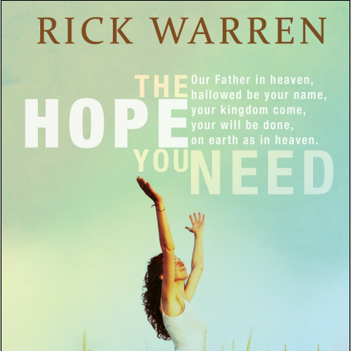 Design Rick Warren's New Book Cover Diseño de Ruben7467
