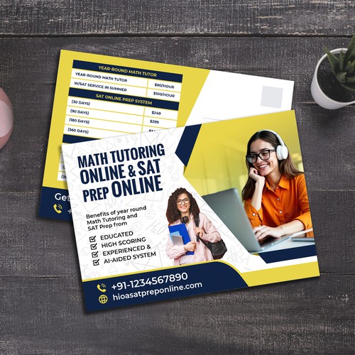 Postcard, flyer or print contest entry by websmartusa