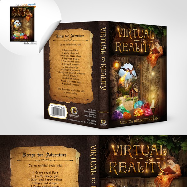 Book Cover VIRTUAL to REALITY