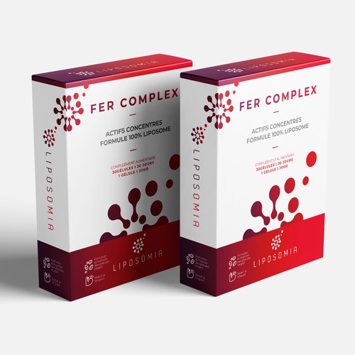 Packaging for an innovative food complement Design by Rocket Zone