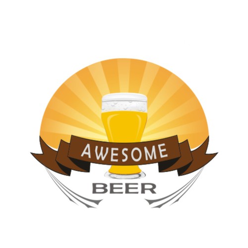 Awesome Beer - We need a new logo! Design by abecool