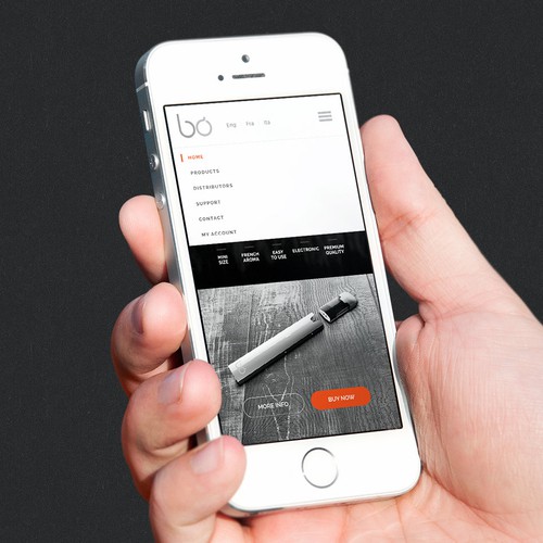 Web page design contest entry by set4net