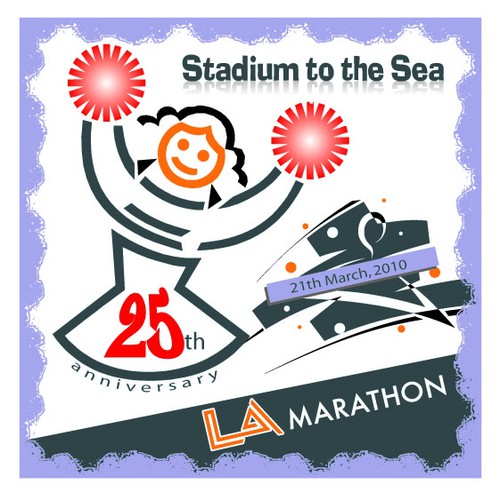 LA Marathon Design Competition Diseño de OrnateGraphic