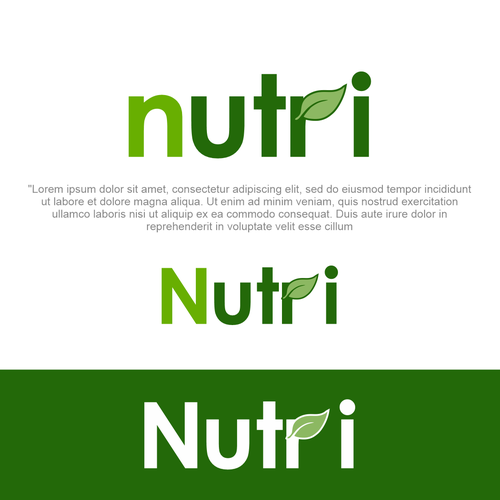 design a nutrition logo Diseño de cre8tore