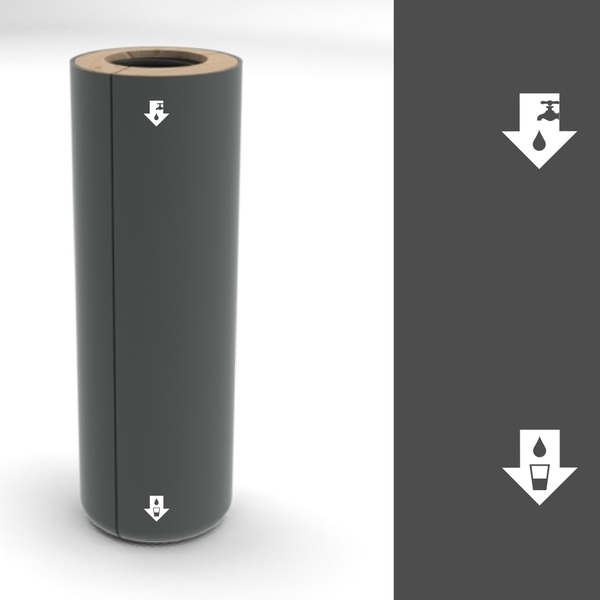 icon or button design for Twothirds Water Inc.