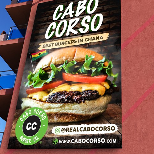 Billboard for Burger Company Design by Joabe Alves