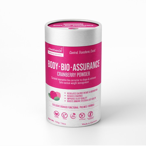 Supplement Packaging Premium / luxury design Design by Plush Design