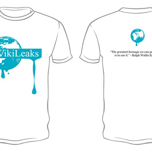 New t-shirt design(s) wanted for WikiLeaks Ontwerp door MrVikas