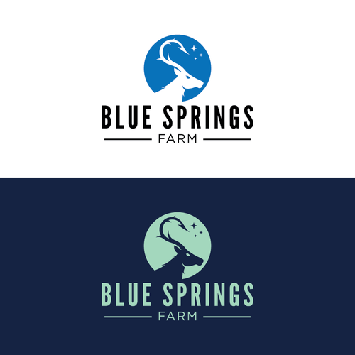 Logo for our Der hunting and bass fishing recreational farm Design by ♛ clever studio ♛