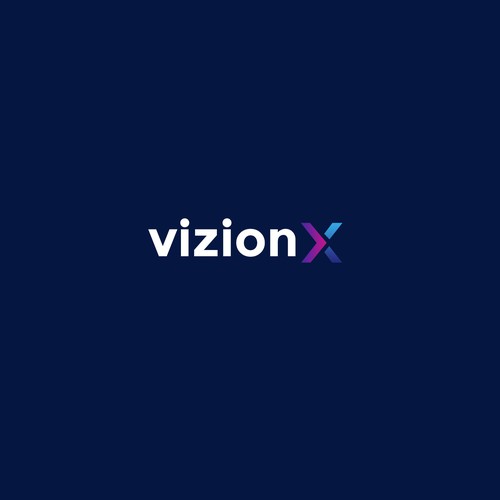 VizionX Logo Design by Bea1990