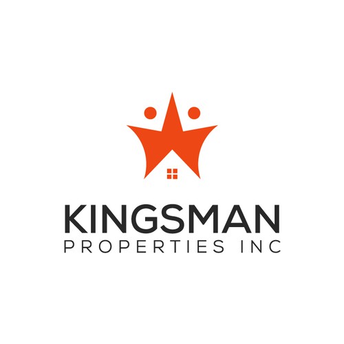 Kingsman Properties logo Design by Spiritual Brands