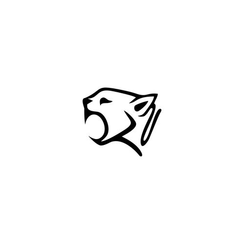 ➤ TIGER HEAD LOGO (Black) Design by arham@mz5